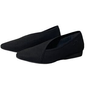 United Nude Black Flats